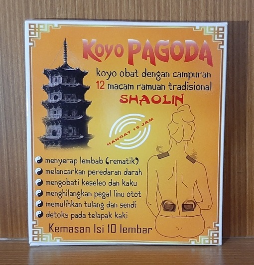 Koyo Pagoda Ramuan Shaolin Untuk Detoks tampak depan square product